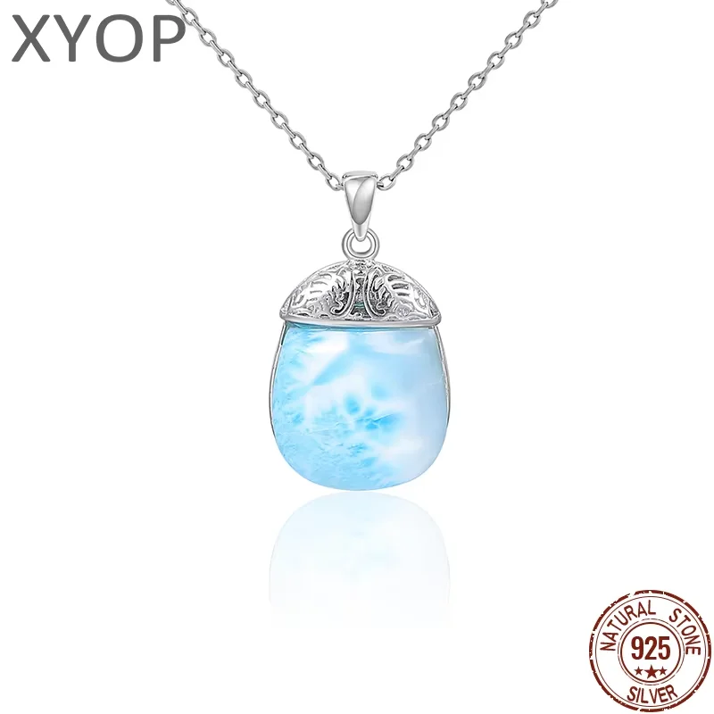 Ювелирные изделия XYOP 2025: серебряный кулон из ларимара 925 пробы содержит изысканный компактный на каждый день
Ювелирные изделия XYOP 2025: серебряный кулон из ларимара 925 пробы содержит изысканный компактный на каждый день
