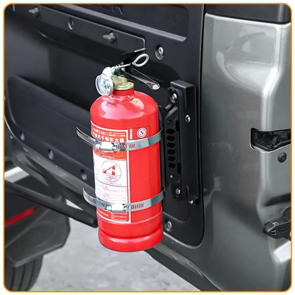 Car Extinguisher Mount Bracket Adjustable For Land Rover Defender 90 110 2020-2023 Tailgate Fire Extinguisher Bracket Accessory
Car Extinguisher Mount Bracket Adjustable For Land Rover Defender 90 110 2020-2023 Tailgate Fire Extinguisher Bracket Accessory