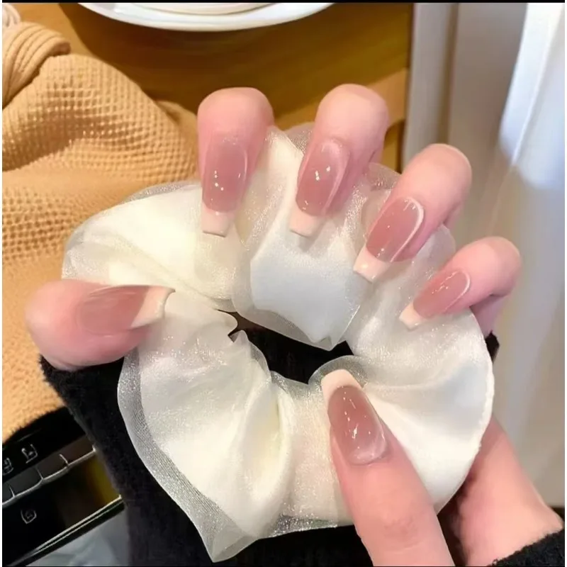 24Pcs False Nails Fresh Minimalist Short Nails with A Cat-Eye Design High-Quality Press-On Nails—Perfect As A Gift for Girls
24Pcs False Nails Fresh Minimalist Short Nails with A Cat-Eye Design High-Quality Press-On Nails—Perfect As A Gift for Girls
