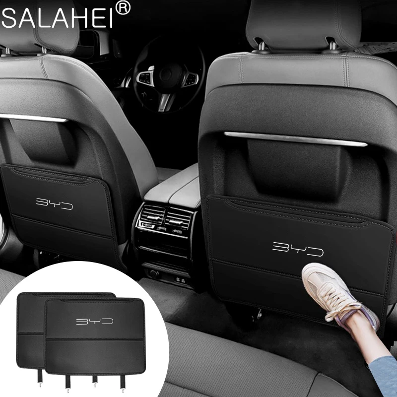 1pc Leather Car Front Seat Rear Anti Kick For BYD Tang DM Han EV Song PRO Qin PLUS DMI Auto Accessories Dust Board Pad Cover
1pc Leather Car Front Seat Rear Anti Kick For BYD Tang DM Han EV Song PRO Qin PLUS DMI Auto Accessories Dust Board Pad Cover