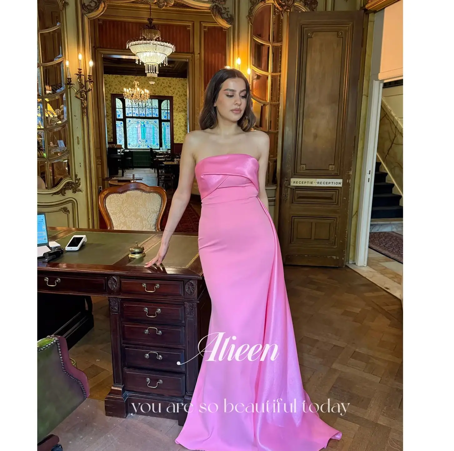 Aileen Customized Evening Dress Vestidos De Festa Luxurious Evening Dresses 2025 Woman Wedding Party Dresses فساتين سهرة Pink
Aileen Customized Evening Dress Vestidos De Festa Luxurious Evening Dresses 2025 Woman Wedding Party Dresses فساتين سهرة Pink