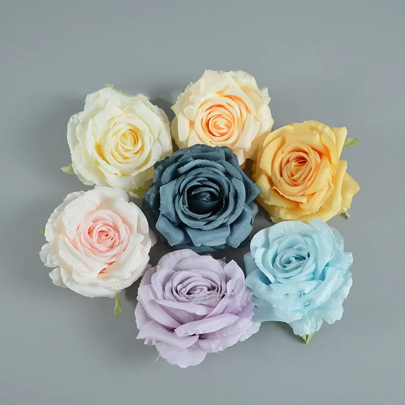 5pcs 12Colors Silk Simulation Rose Flower Heads For DIY Home Wedding Flower Wall Bouquet Decor Handicraft Festival Decoration
5pcs 12Colors Silk Simulation Rose Flower Heads For DIY Home Wedding Flower Wall Bouquet Decor Handicraft Festival Decoration