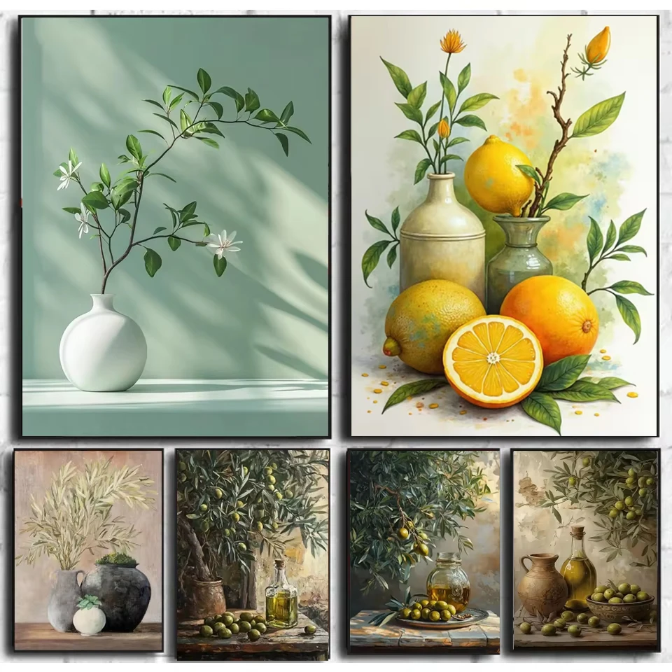 New DIY Diamond Painting Mediterranean Still Life Full Drill 5D Diamond Art Kits Olive Branch Lemon Mosaic Embroidery Home Decor
New DIY Diamond Painting Mediterranean Still Life Full Drill 5D Diamond Art Kits Olive Branch Lemon Mosaic Embroidery Home Decor