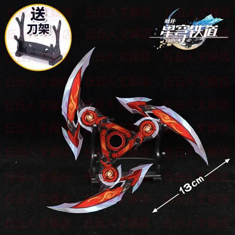 Anime Honkai: Star Rail Rappa Acg Cosplay Sword Knife Model Accessories Prop Metal Bookmark Ornament Xmas Gift
Anime Honkai: Star Rail Rappa Acg Cosplay Sword Knife Model Accessories Prop Metal Bookmark Ornament Xmas Gift