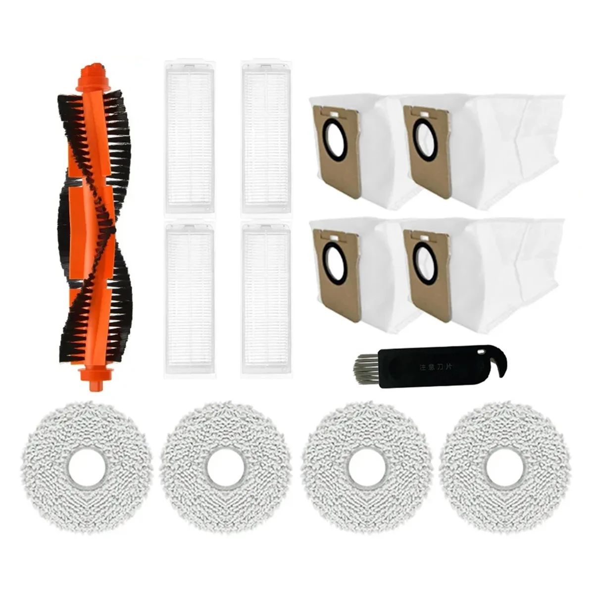 A04V For M30 Pro / C107 Robot Vacuum Main Brush HEPA Filter Mop Pad Dust Bag Replacement Spare Parts Accessories
A04V For M30 Pro / C107 Robot Vacuum Main Brush HEPA Filter Mop Pad Dust Bag Replacement Spare Parts Accessories