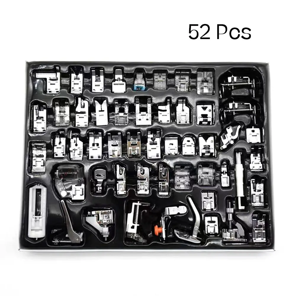 Sewing Machine Presser Foot Kit, Household Knitting Sewing Machine Accessories For Brother Babylock,Singer,Janome,Elna,Toyota
Sewing Machine Presser Foot Kit, Household Knitting Sewing Machine Accessories For Brother Babylock,Singer,Janome,Elna,Toyota
