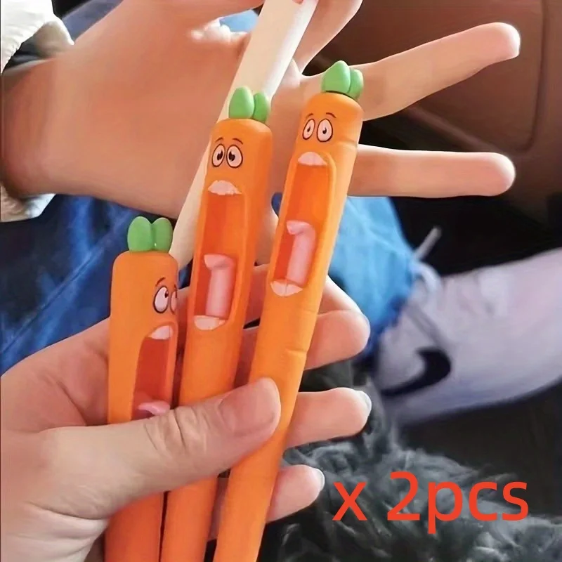 2pcs Random Color Multi-Expression Radish Shaped Gel Pens Creative Fresh Stationery Supplies Black Ink Fun Easter
2pcs Random Color Multi-Expression Radish Shaped Gel Pens Creative Fresh Stationery Supplies Black Ink Fun Easter