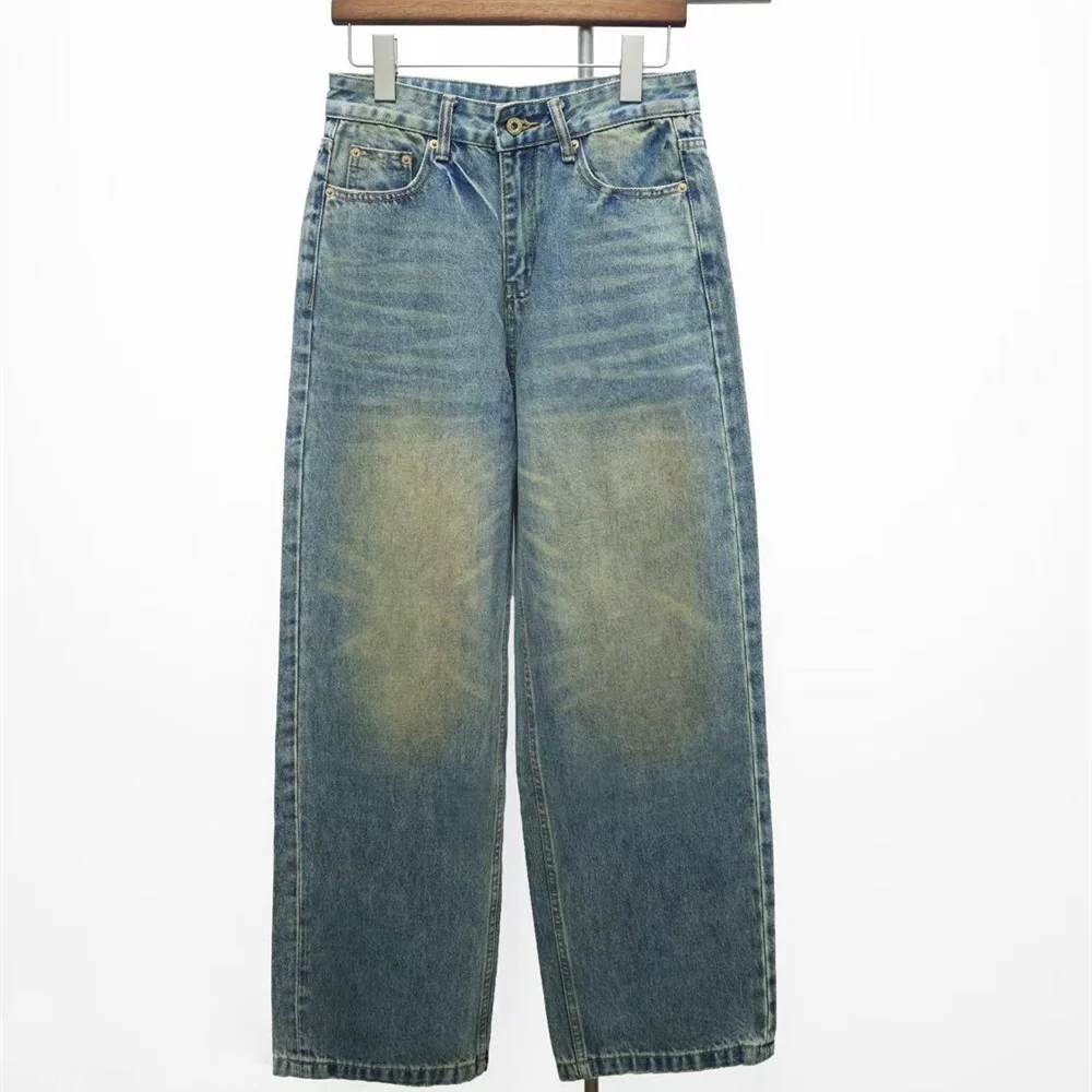 2026 Women's Jeans, Washed, Vintage, Loose Fit, High Waist, Women's Clothing, Wide-Leg Pants, Y2K New Fashion, Straight-Leg Pant
2026 Women's Jeans, Washed, Vintage, Loose Fit, High Waist, Women's Clothing, Wide-Leg Pants, Y2K New Fashion, Straight-Leg Pant