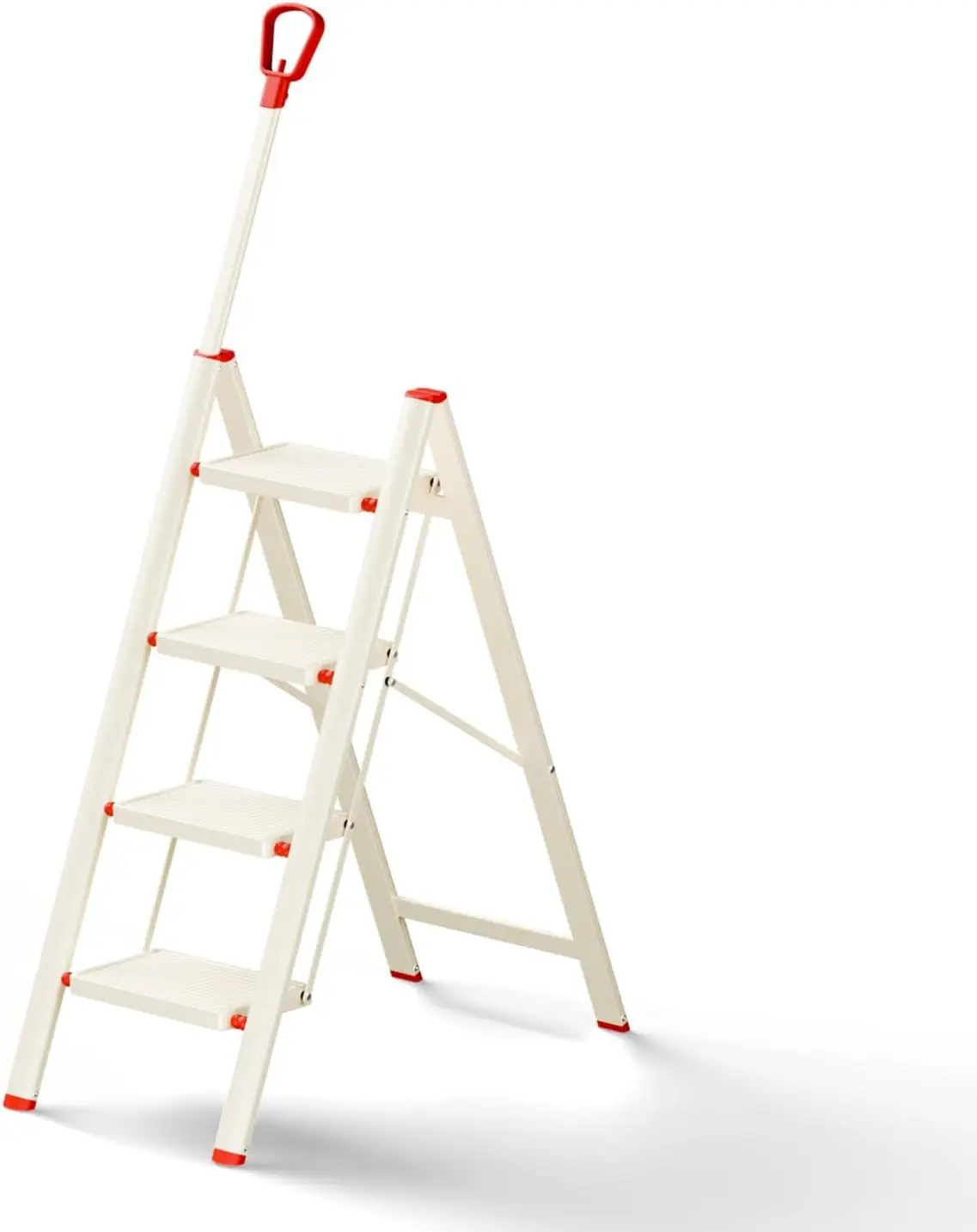 ASPERALD 4 Step Ladder with Single-Handrail,Foldable Step Stool with Anti-Slip Wide Pedals for Home Kitchen Closet, Step
ASPERALD 4 Step Ladder with Single-Handrail,Foldable Step Stool with Anti-Slip Wide Pedals for Home Kitchen Closet, Step