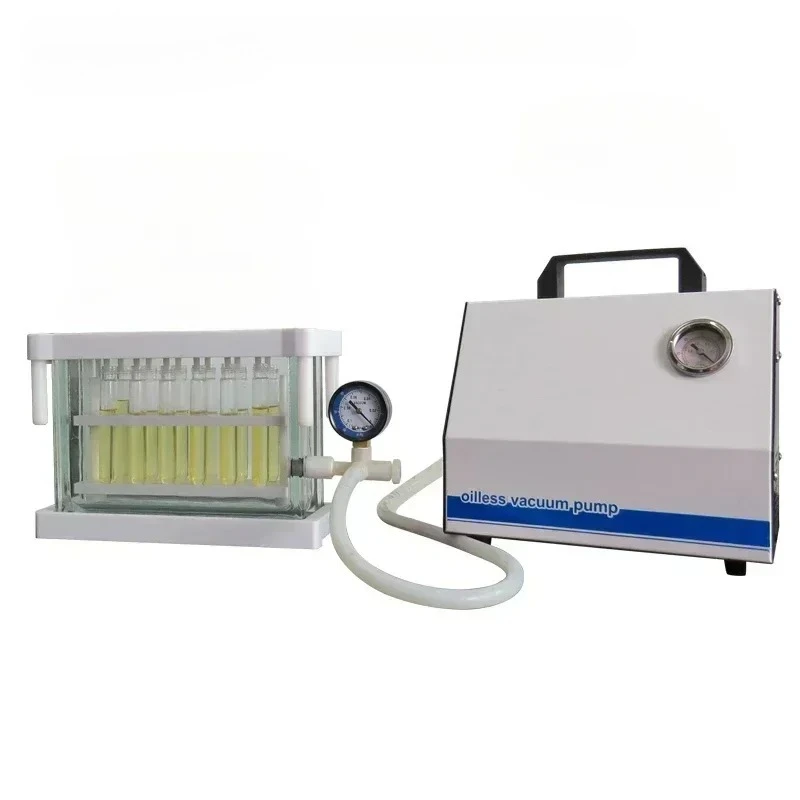 JD-ZZ012 Solid phase extraction device oil-free vacuum pump 12 position 24 position universal joint control flow valve
JD-ZZ012 Solid phase extraction device oil-free vacuum pump 12 position 24 position universal joint control flow valve