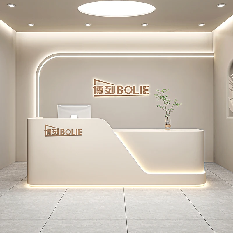 Clinic Beauty Salon Reception Desks Clothing Store Hairdressing Cashier Shop Reception Desks Business Office Furniture Tavolo JT
Clinic Beauty Salon Reception Desks Clothing Store Hairdressing Cashier Shop Reception Desks Business Office Furniture Tavolo JT