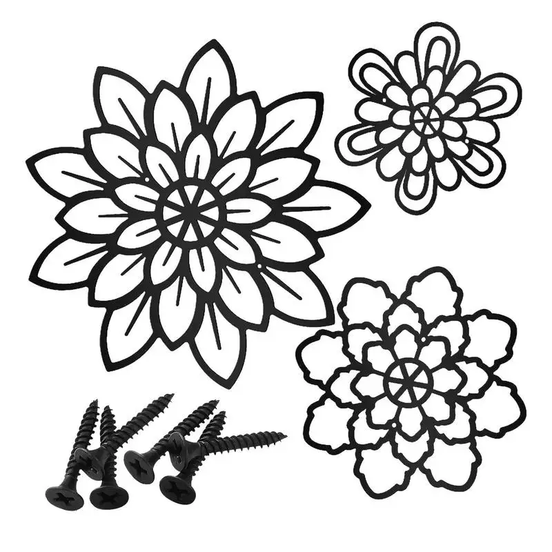 Black Metal Flowers Wall Decor For Bathroom Flower Art Wall Decor 3X Decorative Hollow Metal Floral Wall Art Iron Floral
Black Metal Flowers Wall Decor For Bathroom Flower Art Wall Decor 3X Decorative Hollow Metal Floral Wall Art Iron Floral