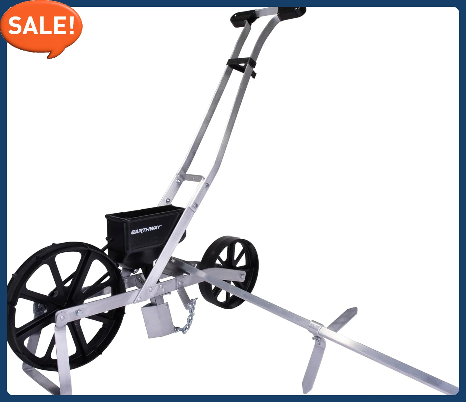 10001 Precision Garden Seeder Row Planter with 7 Seed Plates and 30 Inch Row Marker,Use in Prepared Soil.
10001 Precision Garden Seeder Row Planter with 7 Seed Plates and 30 Inch Row Marker,Use in Prepared Soil.
