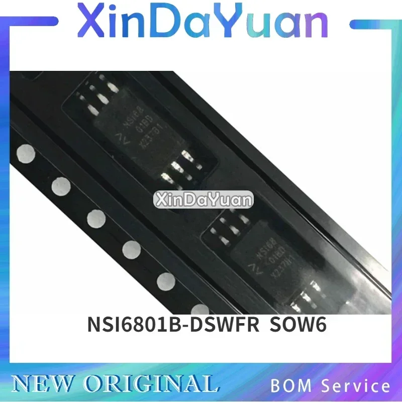 10 pcs NSI6801B-DSWFR NSi6801BD SOW-6 Isolated Driver IC
10 pcs NSI6801B-DSWFR NSi6801BD SOW-6 Isolated Driver IC
