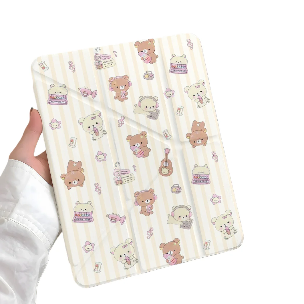 Чехол для планшета с музыкальным медведем и слотом для ручки для Mini 7 6, iPad Pro 2024 2022 2021 2020 2019 2018 2017 11 10 9 8 7 6 5 Air7 6 5 4 3 2 1 Cover
Чехол для планшета с музыкальным медведем и слотом для ручки для Mini 7 6, iPad Pro 2024 2022 2021 2020 2019 2018 2017 11 10 9 8 7 6 5 Air7 6 5 4 3 2 1 Cover