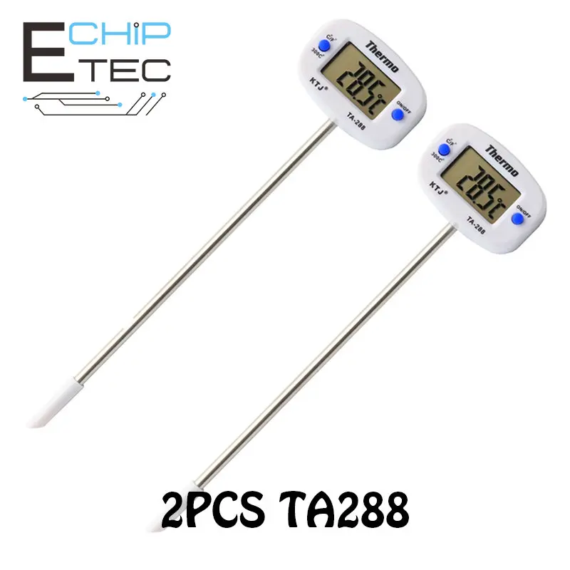 Free shipping 2pcs180 Inch Rotating Digital TA288 Pin Food Thermometer Kitchen Food Water Thermometer Electronic Thermometer
Free shipping 2pcs180 Inch Rotating Digital TA288 Pin Food Thermometer Kitchen Food Water Thermometer Electronic Thermometer