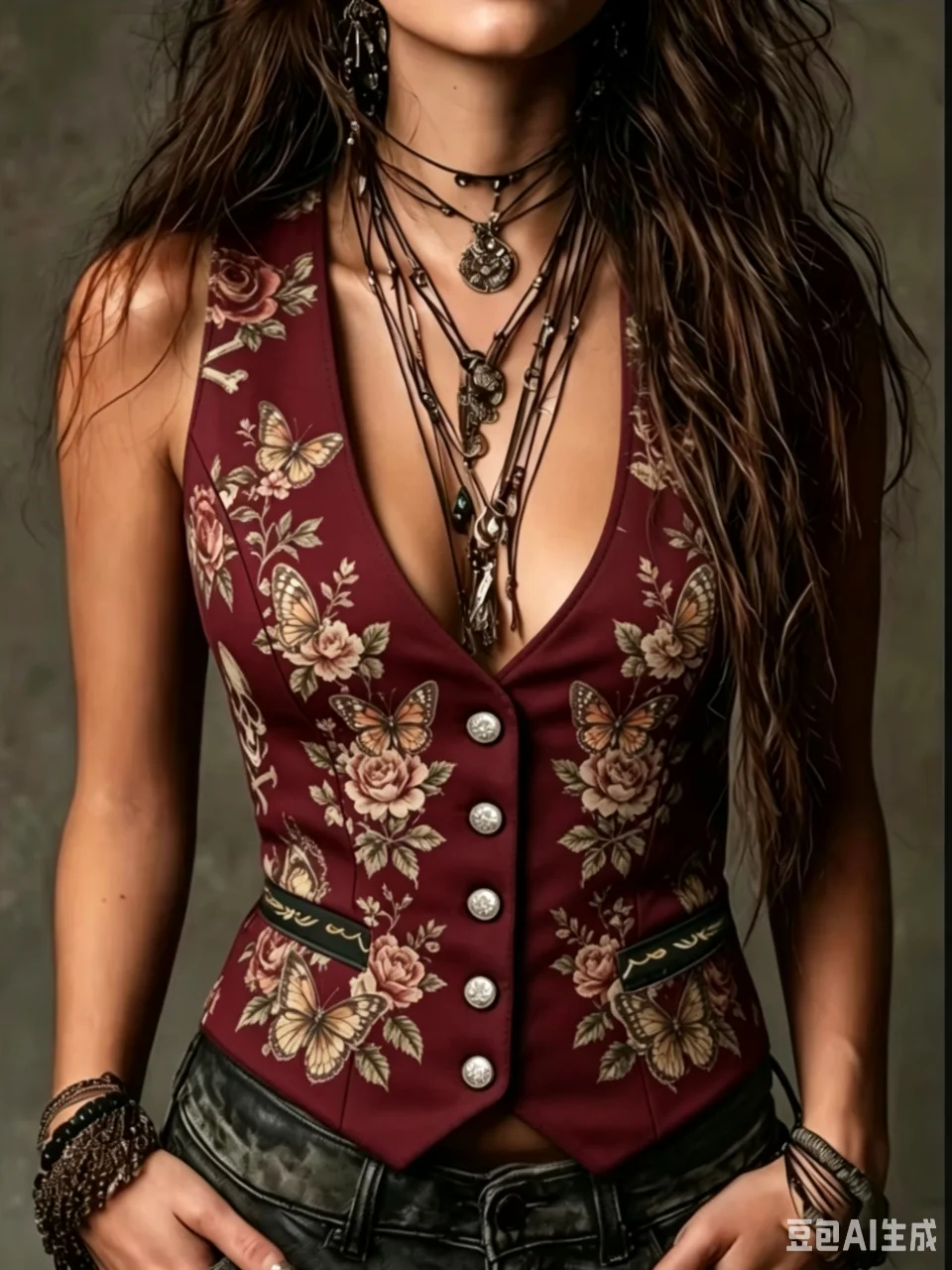 Vintage Boho Flower Print Tank Top for Women Lace Trim Sexy V Neck Sleeveless Vest Slim Button Casual Top for Daily Outfit
Vintage Boho Flower Print Tank Top for Women Lace Trim Sexy V Neck Sleeveless Vest Slim Button Casual Top for Daily Outfit