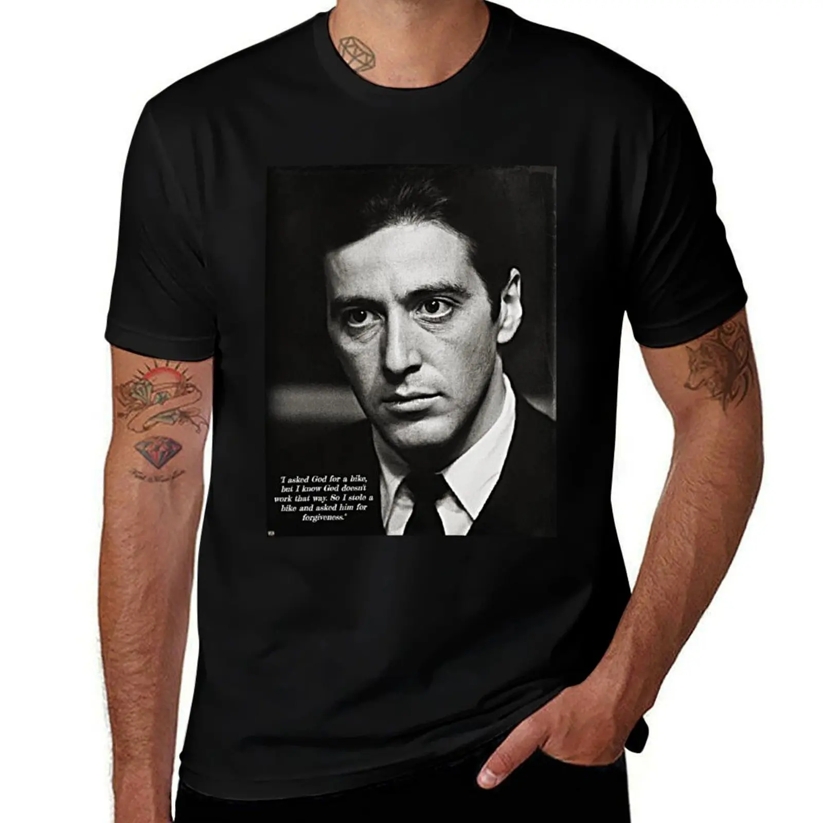 Michael Corleone T-Shirt cotton tshirt 100% man t shirts for men man t shirt heavy cotton T-Shirt
Michael Corleone T-Shirt cotton tshirt 100% man t shirts for men man t shirt heavy cotton T-Shirt