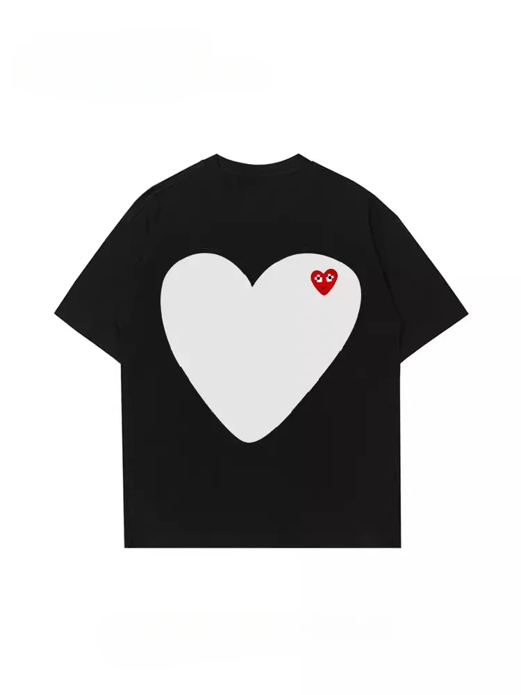 Fashion Brand Kids Playing HEITY Love Print Short Sleeve T-shirt Men and Women Summer Couple Loose Cotton Half Sleeve Top
Fashion Brand Kids Playing HEITY Love Print Short Sleeve T-shirt Men and Women Summer Couple Loose Cotton Half Sleeve Top