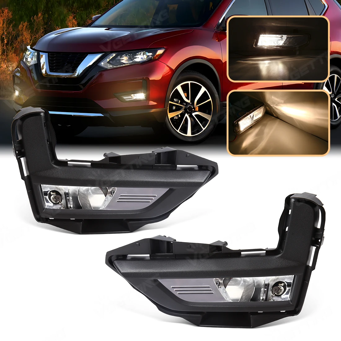 LED Fog Lamp For Nissan Rogue X-Trail 2017 2018 T32 T31 DRL Daytime Running Lights Auto Front Bumper Driving Light With Wire
LED Fog Lamp For Nissan Rogue X-Trail 2017 2018 T32 T31 DRL Daytime Running Lights Auto Front Bumper Driving Light With Wire