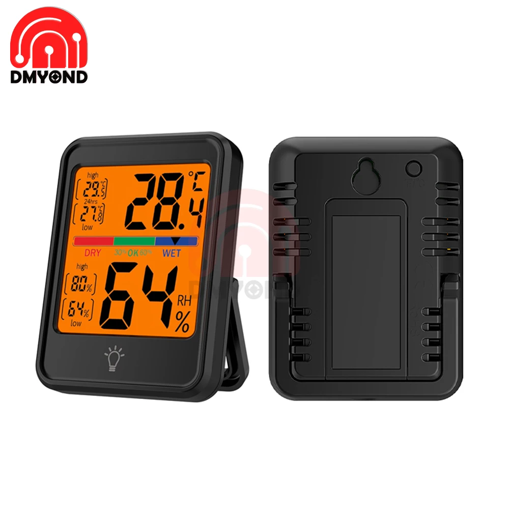 -20~70℃ Indoor Digital Temperature and Humidity Meter for House Office LED Backlight Temperature Monitor Thermometer Hygrometer
-20~70℃ Indoor Digital Temperature and Humidity Meter for House Office LED Backlight Temperature Monitor Thermometer Hygrometer