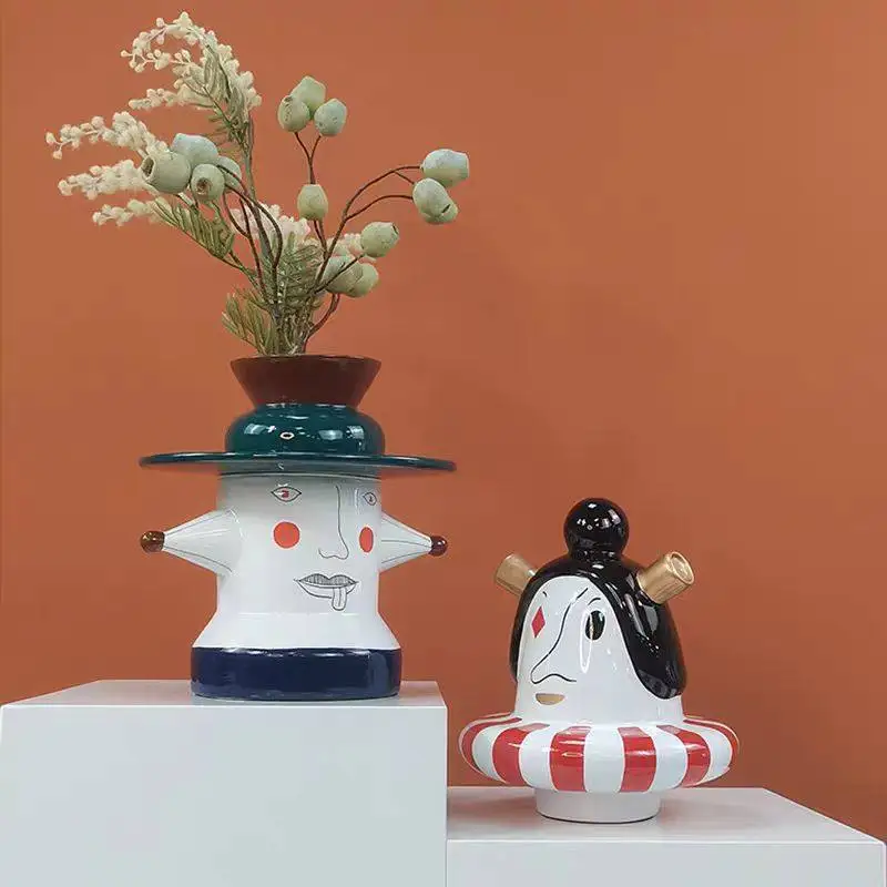 Abstract Oroqui Character Art Ornament Living Room TV Cabinet Home Decoration Vase
Abstract Oroqui Character Art Ornament Living Room TV Cabinet Home Decoration Vase