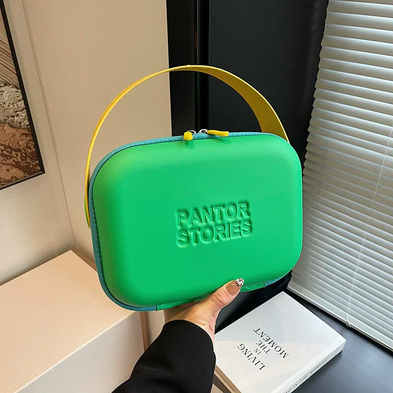 New 2025 Candy Colors Storage Cases Silicone Makeup Bag Women's Handbag Handle Portable Travel Cosmetic Bags Toiletry Wash Bag
New 2025 Candy Colors Storage Cases Silicone Makeup Bag Women's Handbag Handle Portable Travel Cosmetic Bags Toiletry Wash Bag