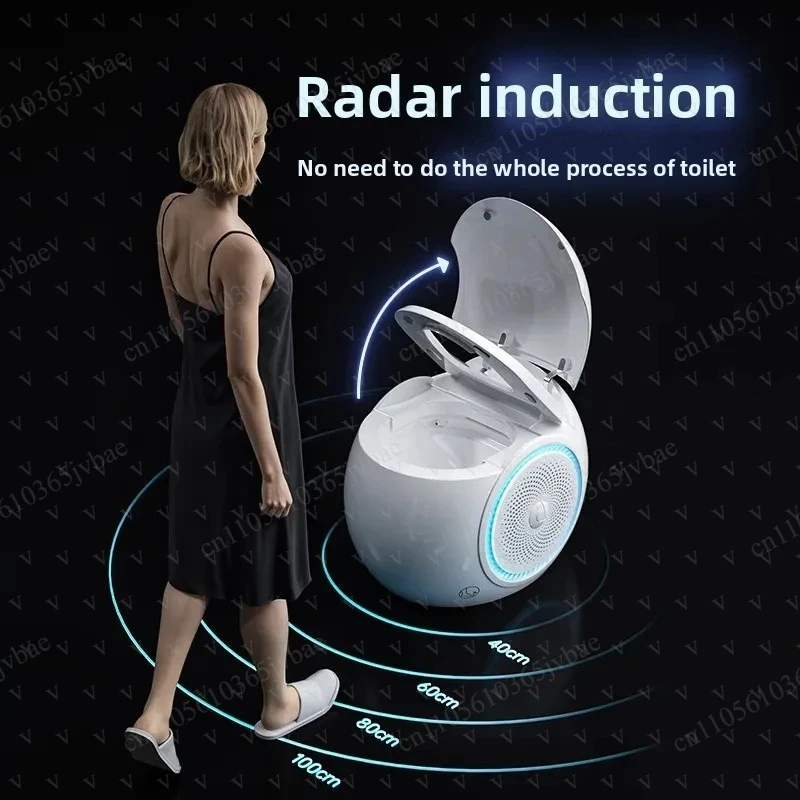 Integrated Automatic Toilet, Multi-functional Bluetooth Speaker, Household Bathroom Ware
Integrated Automatic Toilet, Multi-functional Bluetooth Speaker, Household Bathroom Ware