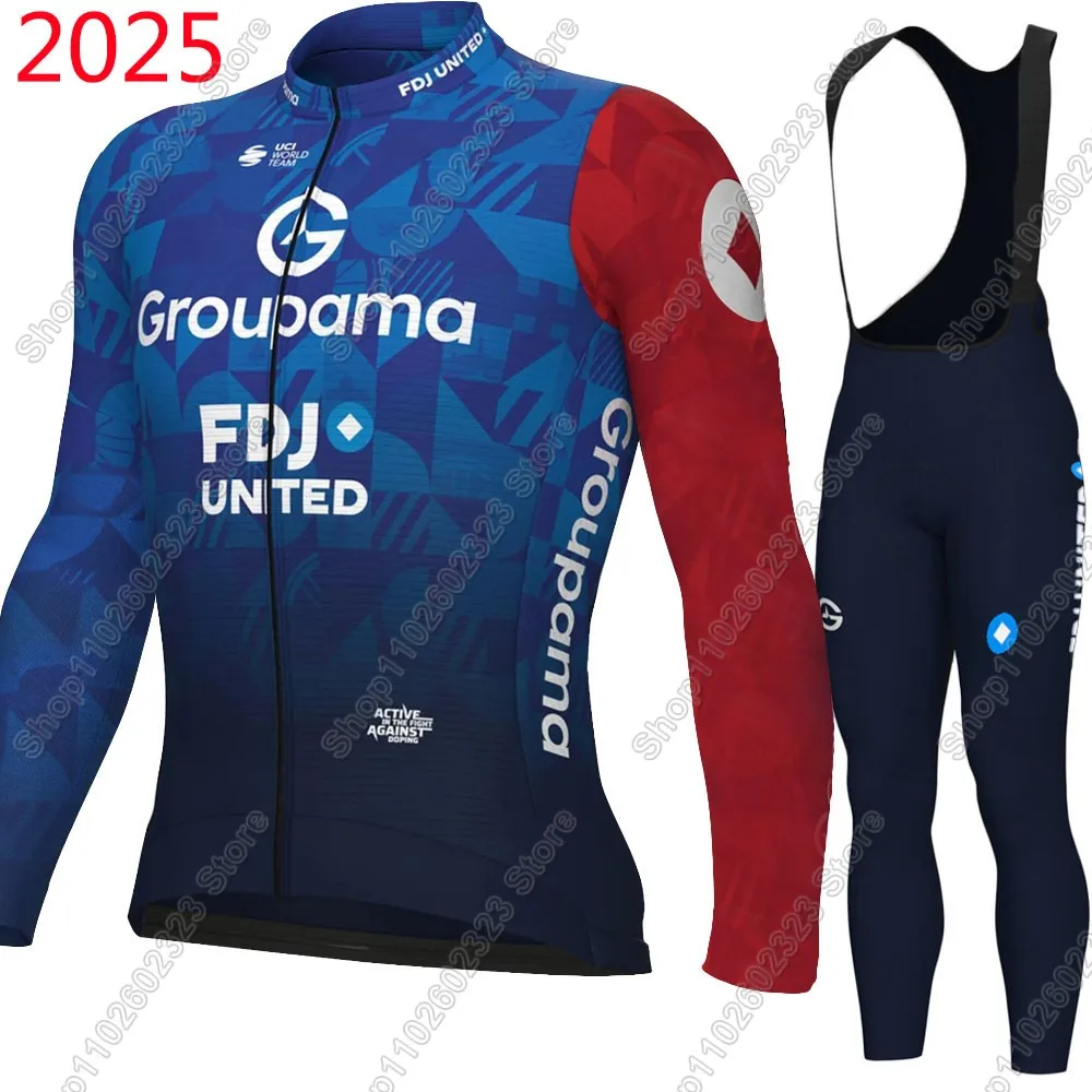 France Tour FDJ Team Cycling Jersey 2025 Set Clothing Suit Mens Summer Winter Long Sleeve MTB Bike Road Pants Bib Ropa Ciclismo
France Tour FDJ Team Cycling Jersey 2025 Set Clothing Suit Mens Summer Winter Long Sleeve MTB Bike Road Pants Bib Ropa Ciclismo
