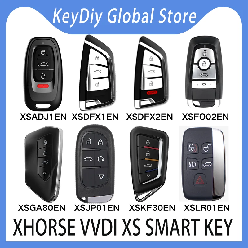Xhorse XSADJ1EN XSDFX1EN XSDFX2EN XSFO02EN XSGA80EN XSJP01EN XSKF30EN XSLR01EN universal smart key VVDI2 Mini Key tool Max plus
Xhorse XSADJ1EN XSDFX1EN XSDFX2EN XSFO02EN XSGA80EN XSJP01EN XSKF30EN XSLR01EN universal smart key VVDI2 Mini Key tool Max plus
