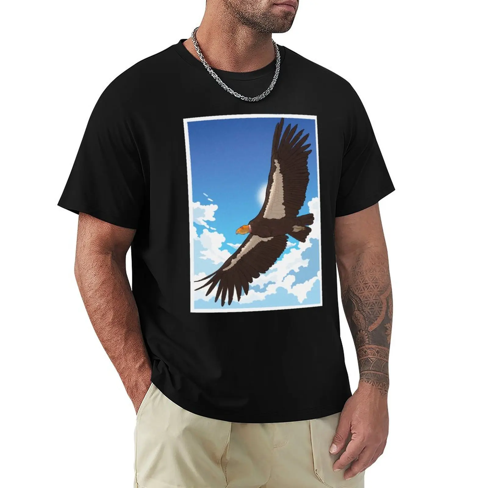 California condor T-Shirt funny shirt cotton blanks animal prinfor boys blacks heavy weight t shirts for men
California condor T-Shirt funny shirt cotton blanks animal prinfor boys blacks heavy weight t shirts for men