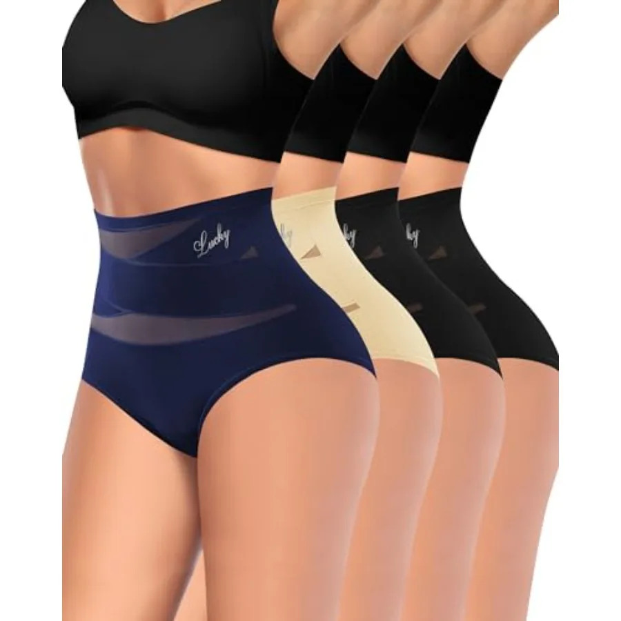 Women's High Waisted Underwear Full Coverage Compression Briefs 4/5 Packs Panties Postpartum Comfortable
Women's High Waisted Underwear Full Coverage Compression Briefs 4/5 Packs Panties Postpartum Comfortable