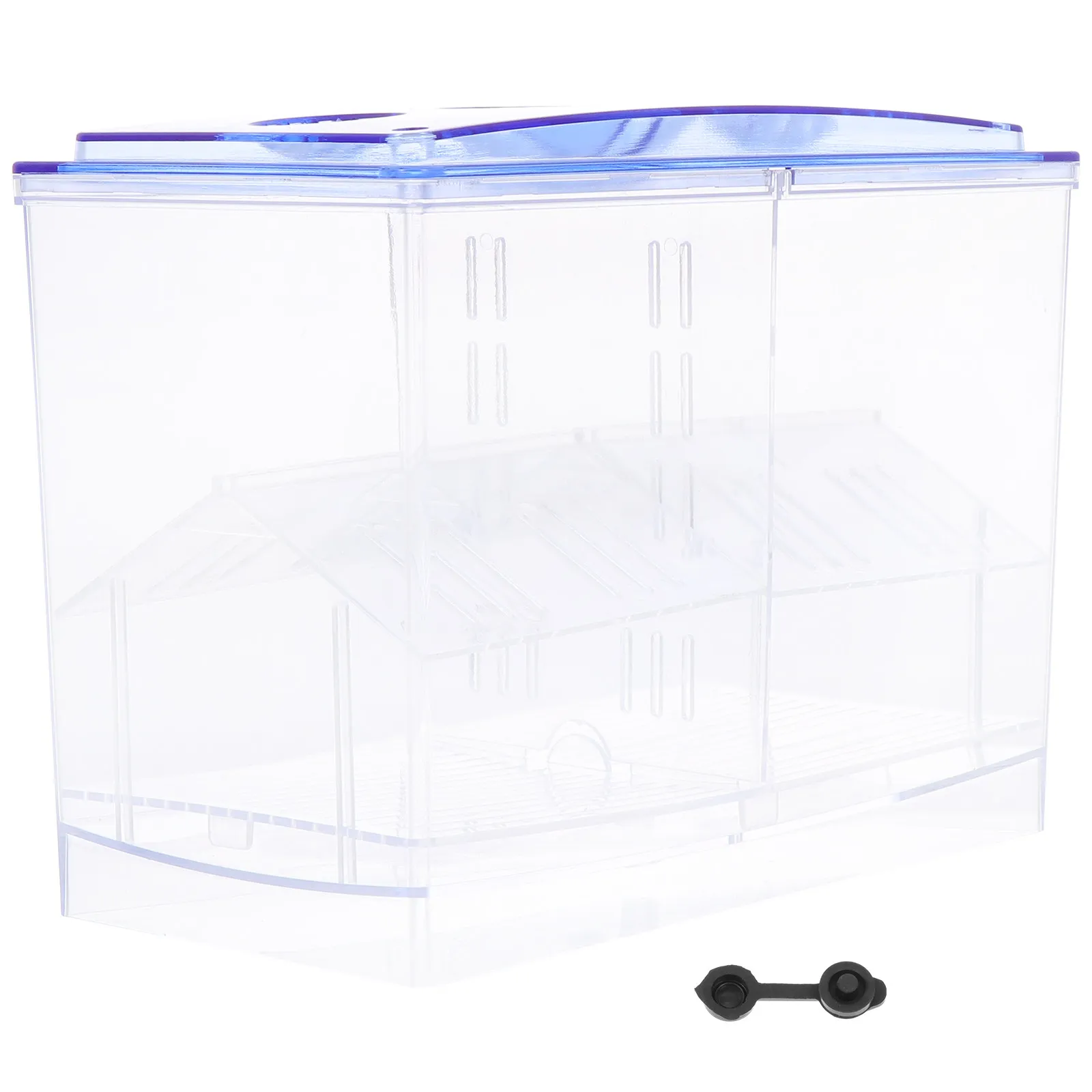 1pc 2-Layer Fish Hatching Box Transparent Breeding Container For Aquarium Fry Incubator With Suction Cups Hooks Double Cover
1pc 2-Layer Fish Hatching Box Transparent Breeding Container For Aquarium Fry Incubator With Suction Cups Hooks Double Cover
