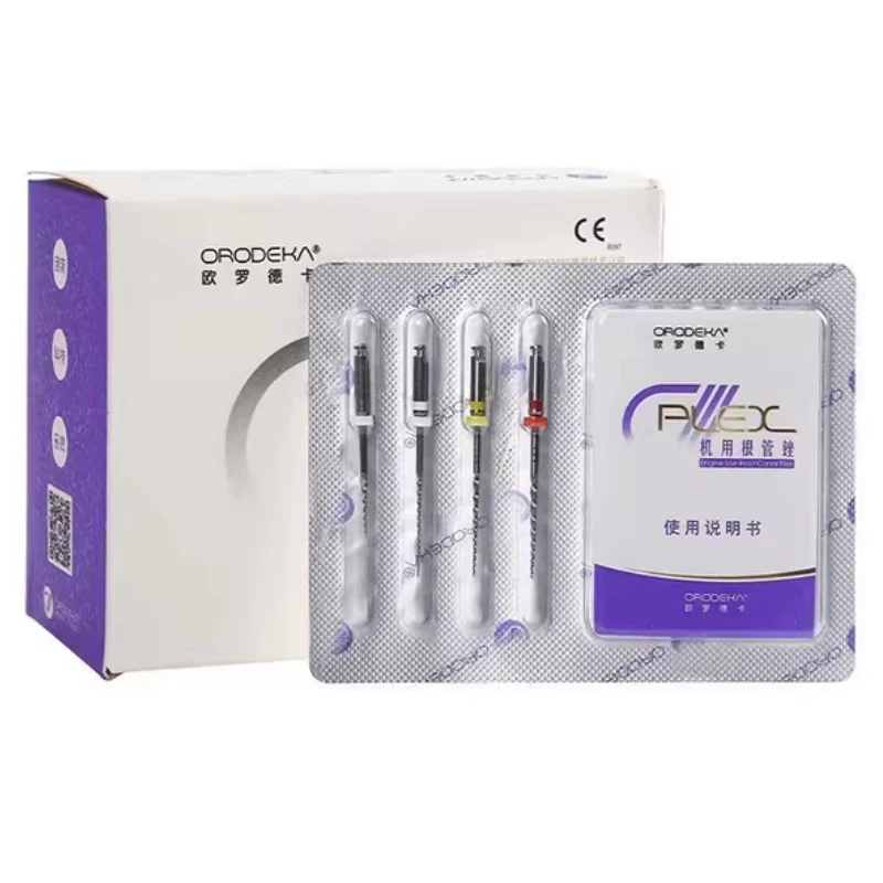 20pcs 5-Piece Set 4-Taper Sized Dental NiTi Retreatment Rotary Files for Root Canal Cleaning Dentistry Endodontic Tools
20pcs 5-Piece Set 4-Taper Sized Dental NiTi Retreatment Rotary Files for Root Canal Cleaning Dentistry Endodontic Tools