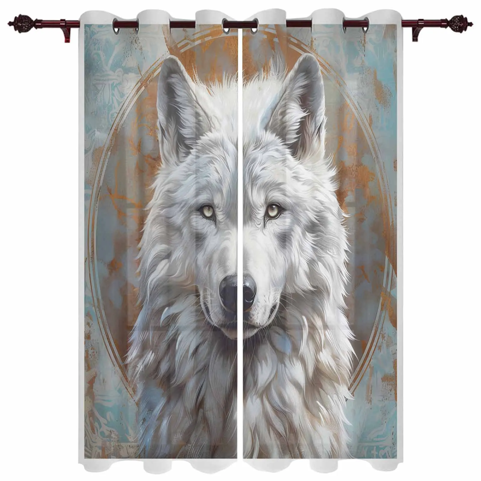 Animal Wolf Ear Glasses Circle Modern Window Curtains for Living Room Bedroom Curtain Home Decor Balcony Drapes
Animal Wolf Ear Glasses Circle Modern Window Curtains for Living Room Bedroom Curtain Home Decor Balcony Drapes