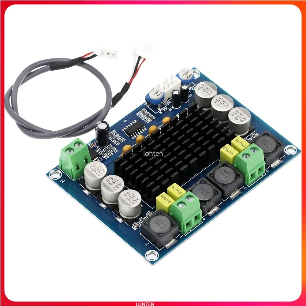 XH-M543 High Power Digital Amplifier Board TPA3116D2 Audio Amplifier Module Dual Channel 2x120W LT-SJ0080
XH-M543 High Power Digital Amplifier Board TPA3116D2 Audio Amplifier Module Dual Channel 2x120W LT-SJ0080