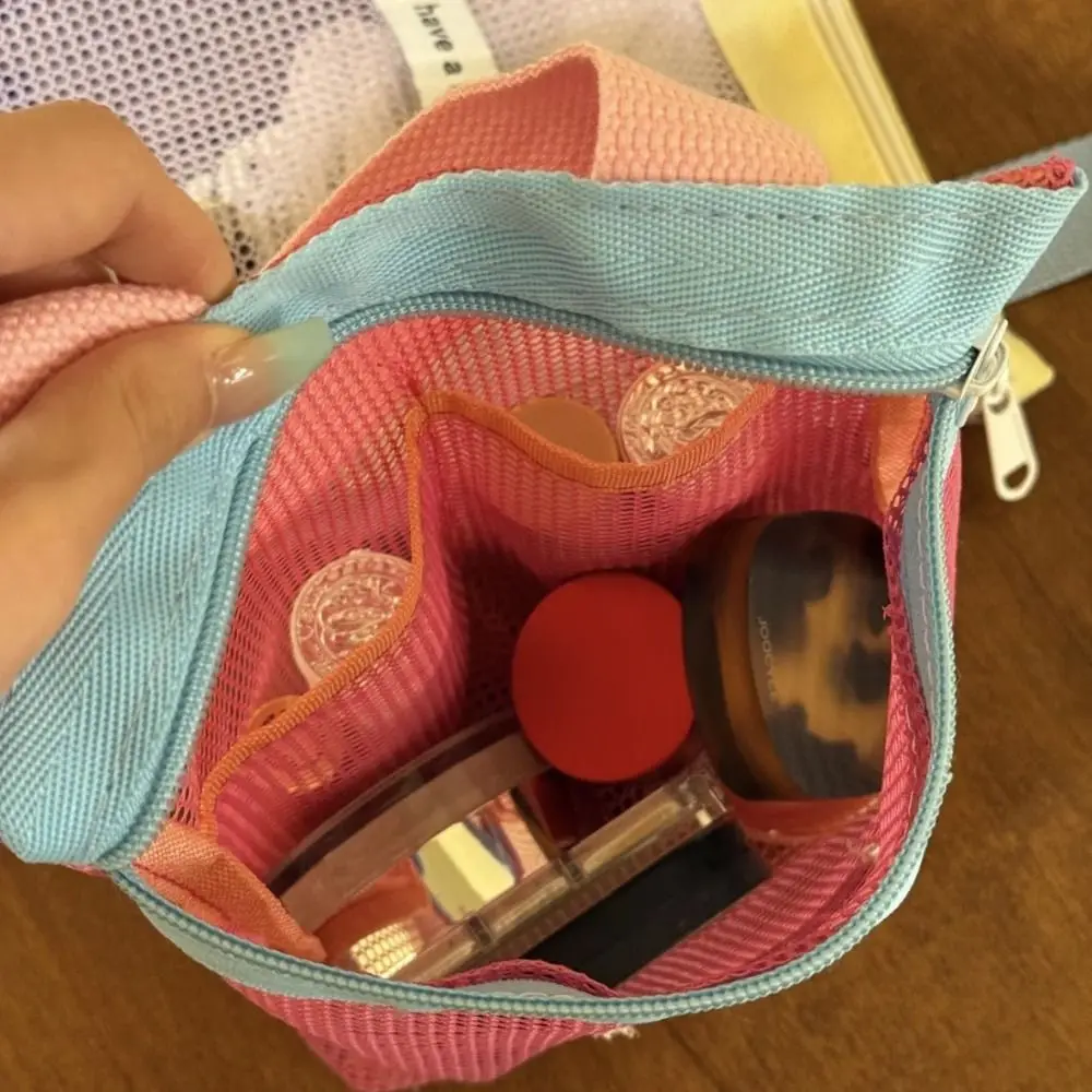 Fashion Makeup Bag Mesh Toiletry Bag Large Capacity Foldable Toiletry Storage Bag Breathable Quick Dry Mesh Cosmetic Bag Outdoor
Fashion Makeup Bag Mesh Toiletry Bag Large Capacity Foldable Toiletry Storage Bag Breathable Quick Dry Mesh Cosmetic Bag Outdoor