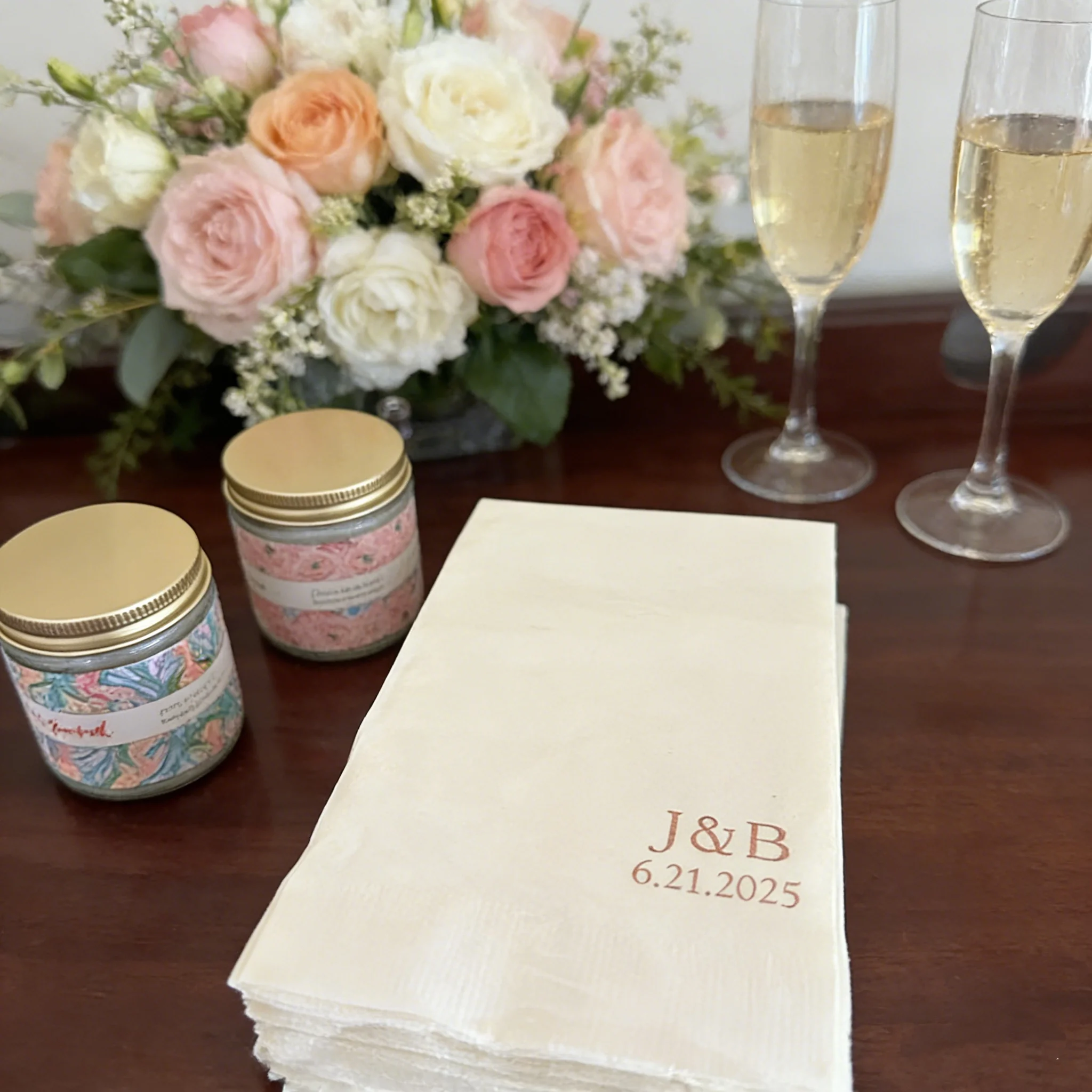 50pcs Custom Printed Wedding Paper Dinner Napkins Personalized Hand Towels For Rehearsal & Engagement Party
50pcs Custom Printed Wedding Paper Dinner Napkins Personalized Hand Towels For Rehearsal & Engagement Party