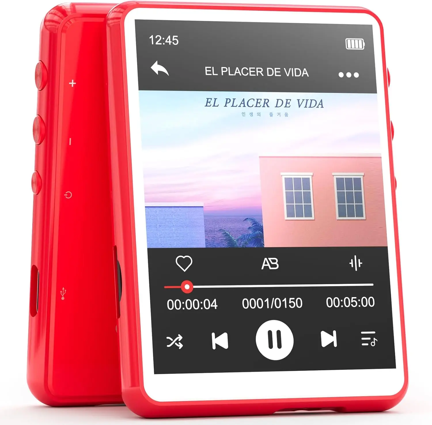 MECHEN 64GB MP3 Player Bluetooth 5.3 with 2.4" Full Touch Screen,Portable Digital Music Player with Speaker,FM Radio, Line Recor
MECHEN 64GB MP3 Player Bluetooth 5.3 with 2.4" Full Touch Screen,Portable Digital Music Player with Speaker,FM Radio, Line Recor