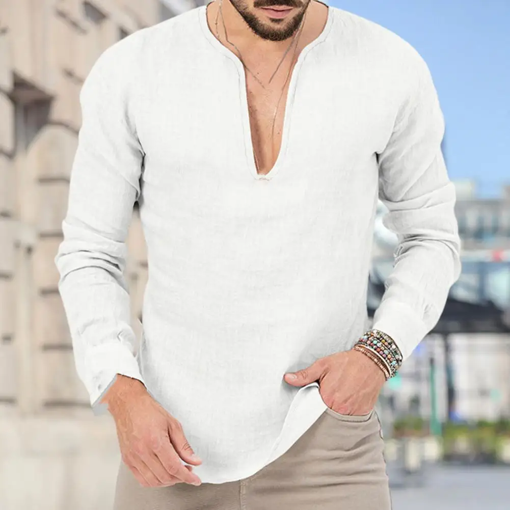 Men 2023 Spring V Neck Rib Bottoming T-shirts Pullover Autumn Long Sleeve Slim Fit Tees Tops Simple Casual Plain Thin Knit Shirt
Men 2023 Spring V Neck Rib Bottoming T-shirts Pullover Autumn Long Sleeve Slim Fit Tees Tops Simple Casual Plain Thin Knit Shirt