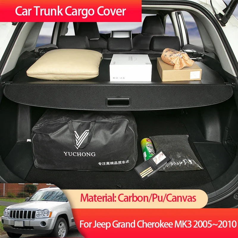 For Jeep Grand Cherokee WK MK3 2005~2010 2006 Car Trunk Cargo Cover Luggage Storage Rear Boot Tray Shielding Shade Auto Parts
For Jeep Grand Cherokee WK MK3 2005~2010 2006 Car Trunk Cargo Cover Luggage Storage Rear Boot Tray Shielding Shade Auto Parts