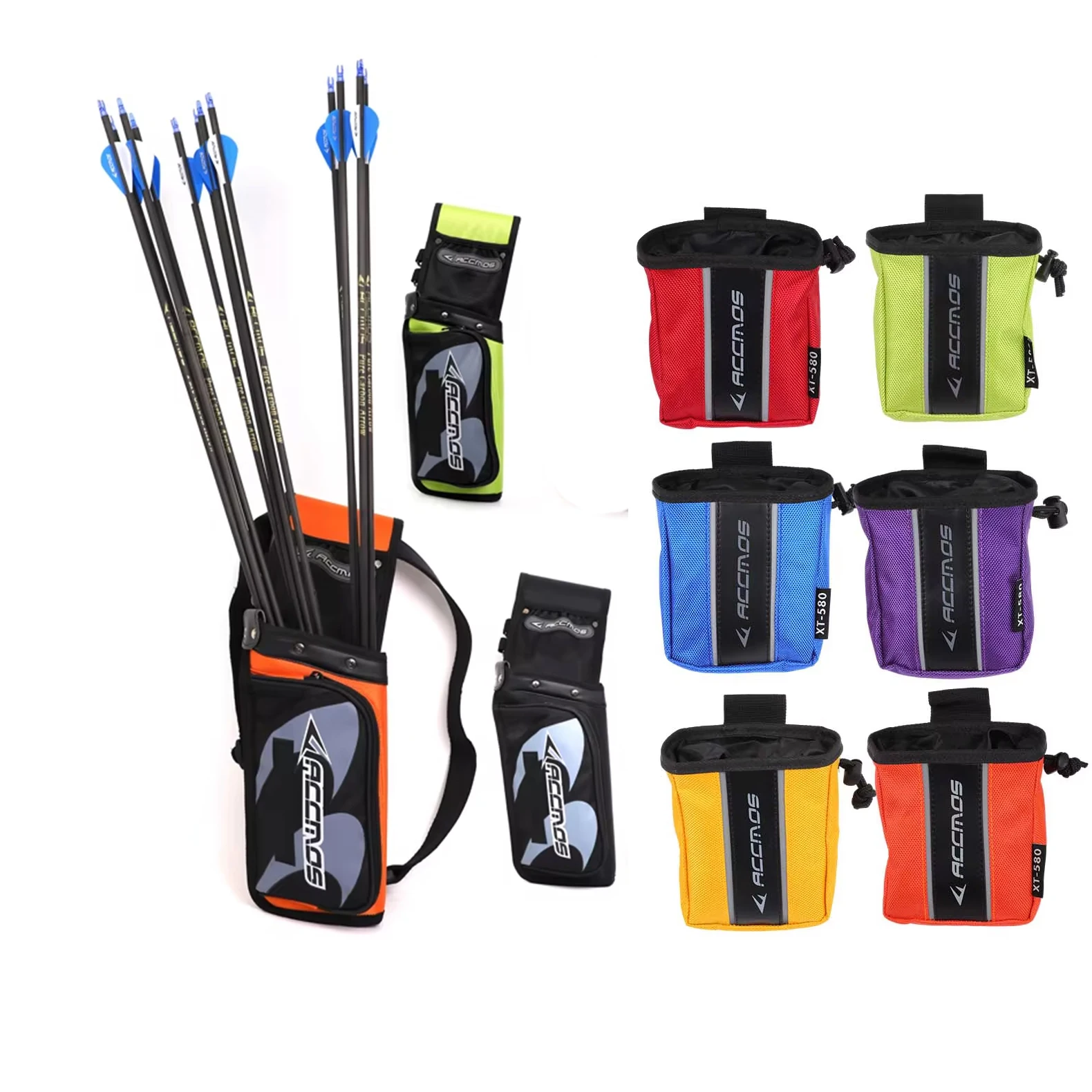 ACCMOS Archery Reverse Arrow Quiver And Arrow Release Hold Pounch bag for Shooting Hunting Durable for Outdoor Activities
ACCMOS Archery Reverse Arrow Quiver And Arrow Release Hold Pounch bag for Shooting Hunting Durable for Outdoor Activities
