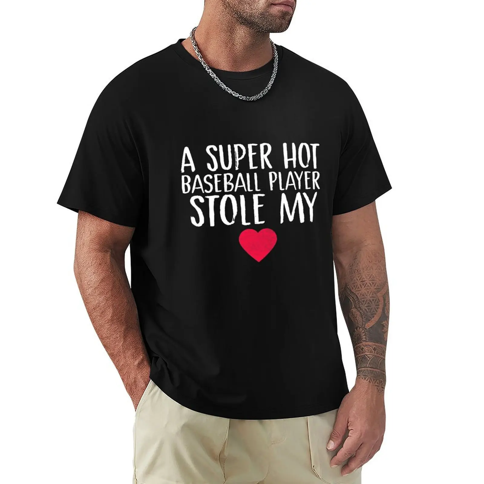 Super Hot Baseball Player Stole My Heart Baseball Wife Husband Valentine's Day Couples Fiance T-Shirt
Super Hot Baseball Player Stole My Heart Baseball Wife Husband Valentine's Day Couples Fiance T-Shirt