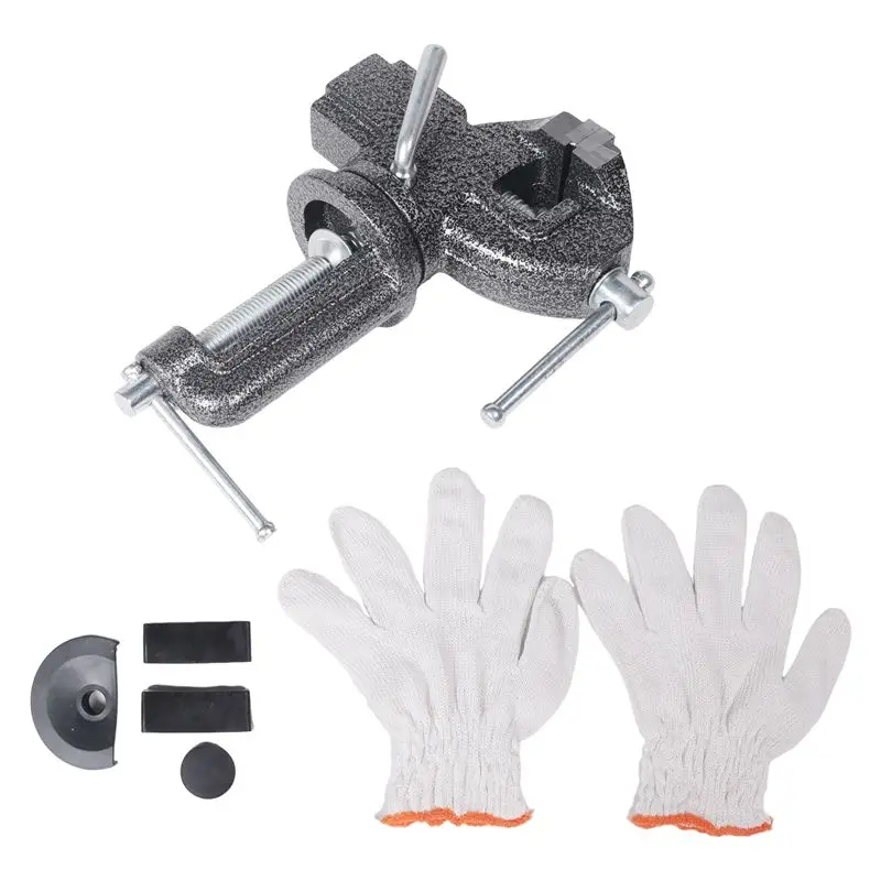 AC88-50Type Table Vise 360° Universal Clamp On Vise For Woodworking Jewelry Making Craft
AC88-50Type Table Vise 360° Universal Clamp On Vise For Woodworking Jewelry Making Craft
