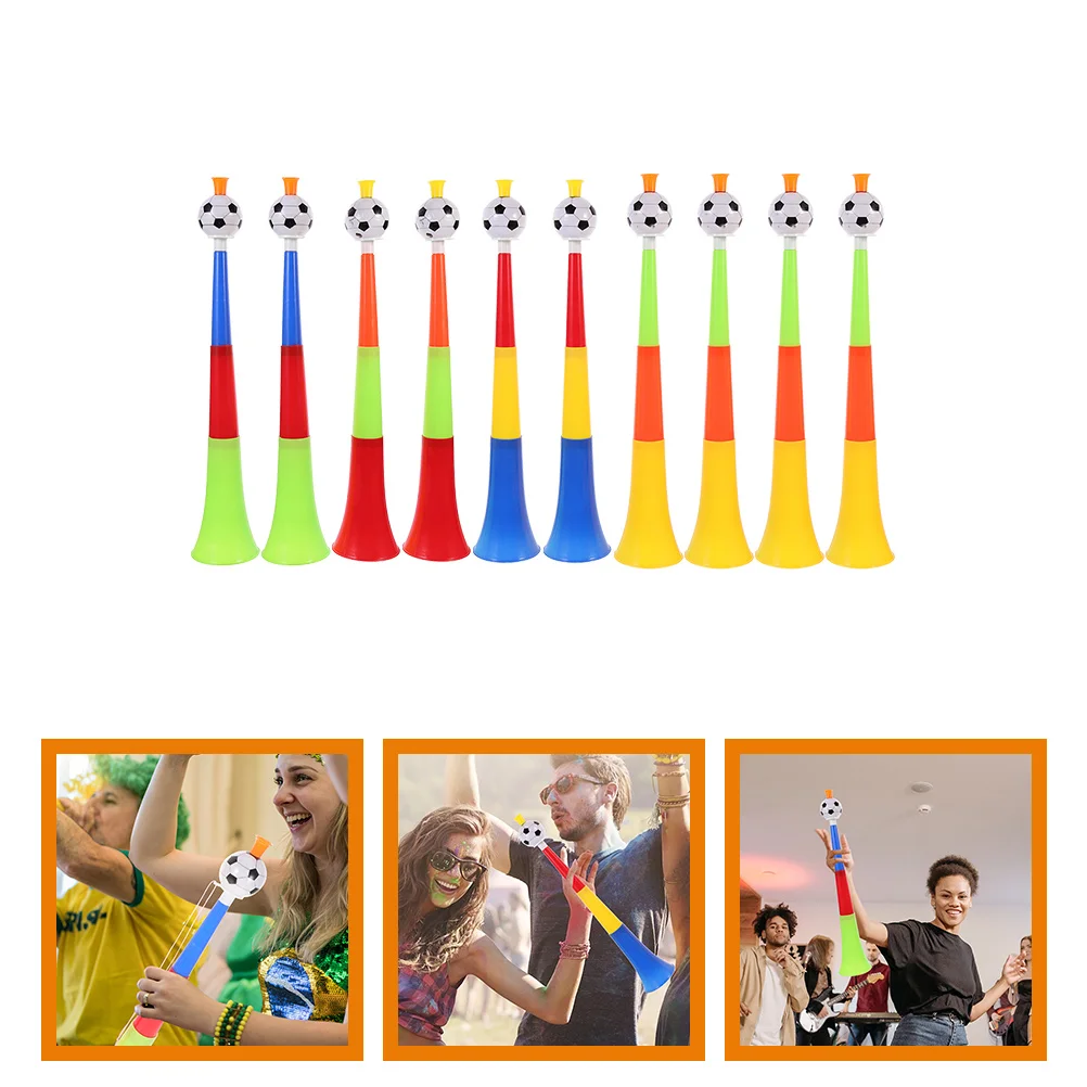 10 Pcs Telescopic Football Horn Fans Noisemaker Cheering Horns Trumpet Hockey Toy Handheld
10 Pcs Telescopic Football Horn Fans Noisemaker Cheering Horns Trumpet Hockey Toy Handheld