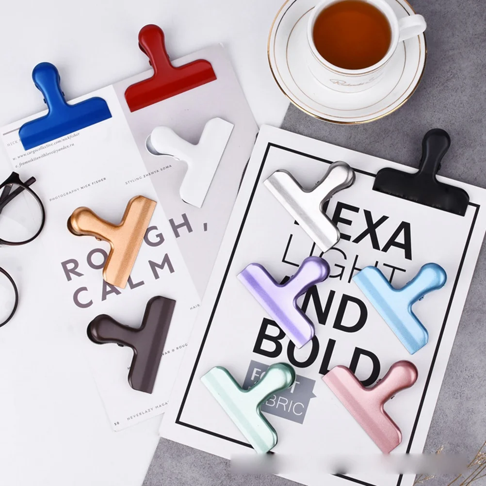 6 pcs Food Clips Stainless Steel Sealing Snacks Saver Home Kitchen Storage Bags Container Durability Premium Quality 
6 pcs Food Clips Stainless Steel Sealing Snacks Saver Home Kitchen Storage Bags Container Durability Premium Quality