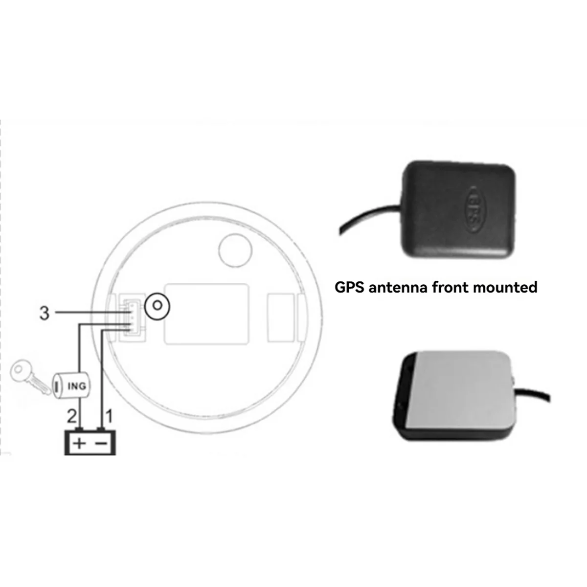 QUAI-IT85MM GPS Speedometer Gauge with GPS Antenna 0-200KM/H Speed Odometer for Marine Car Boat
QUAI-IT85MM GPS Speedometer Gauge with GPS Antenna 0-200KM/H Speed Odometer for Marine Car Boat