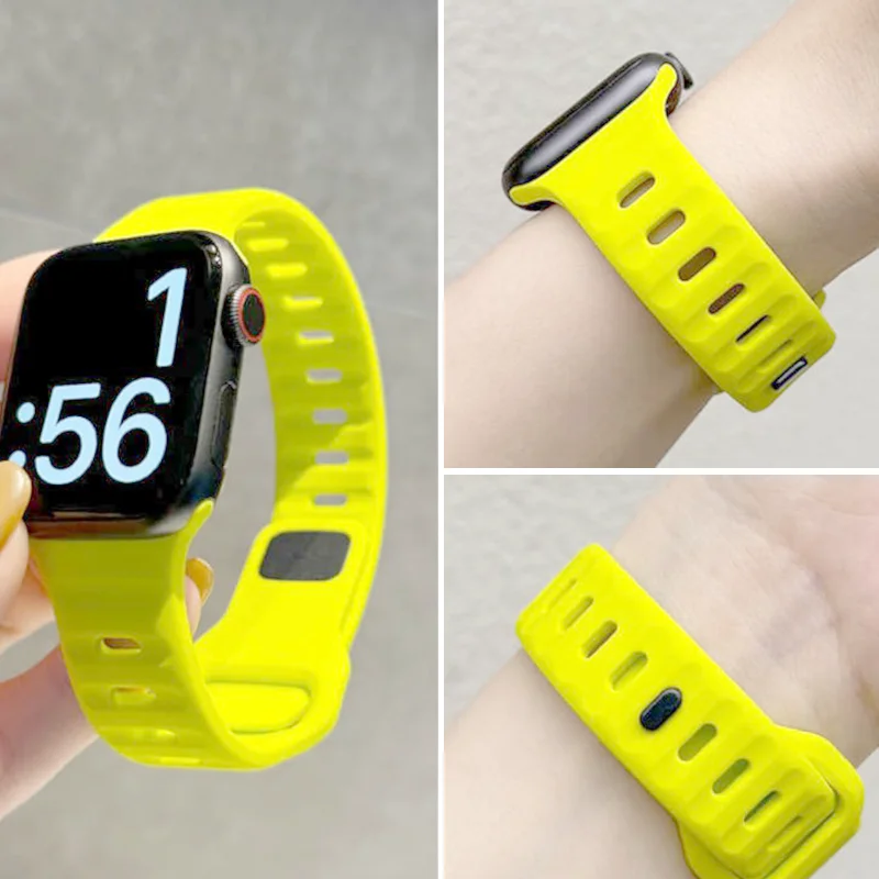 2 Pack Silicone Straps For Apple Watch Band 45mm 44mm 46mm 40mm 49mm 42mm 41mm Sport Bracelet iwatch Series 10 9 SE 8 7 Ultra 2
2 Pack Silicone Straps For Apple Watch Band 45mm 44mm 46mm 40mm 49mm 42mm 41mm Sport Bracelet iwatch Series 10 9 SE 8 7 Ultra 2