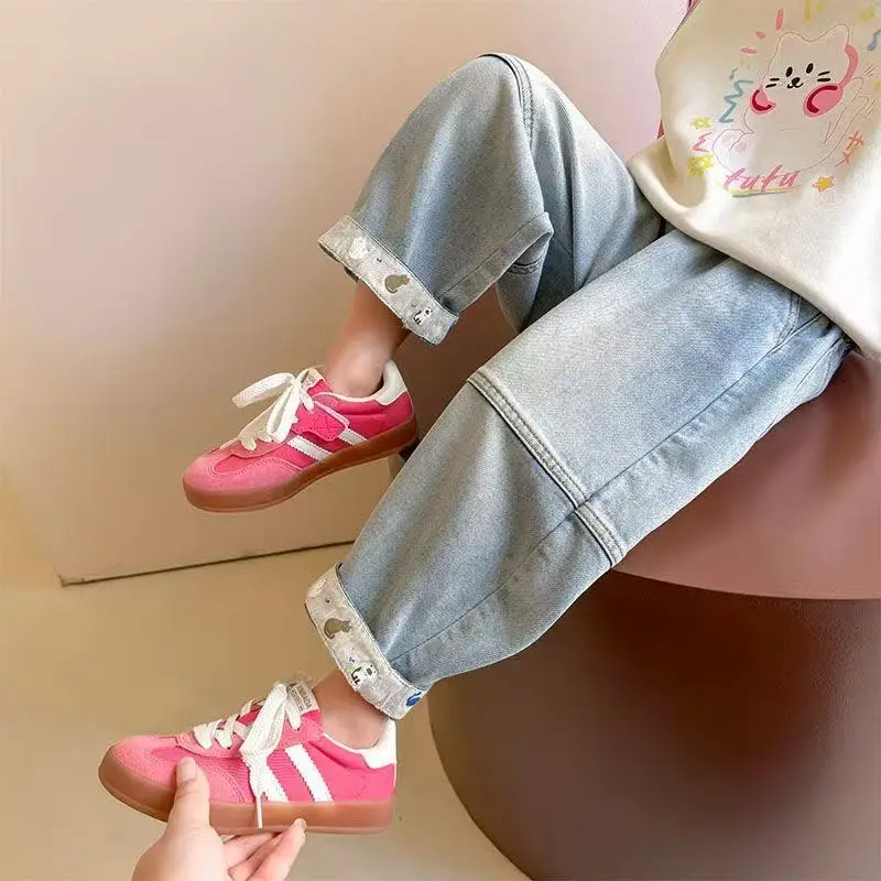 2-7 Year Baby Girl Jeans Spring and Autumn New Style Children's Stylish Trousers Casual Harun Pants Girl's Loose Carrot Pants
2-7 Year Baby Girl Jeans Spring and Autumn New Style Children's Stylish Trousers Casual Harun Pants Girl's Loose Carrot Pants