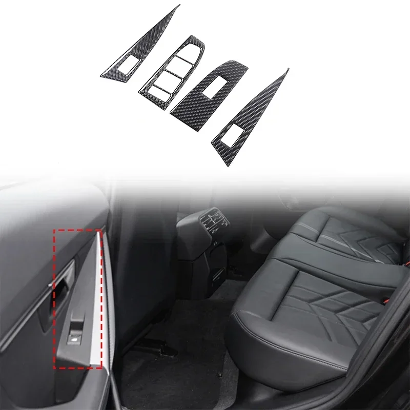 4Pcs soft carbon fiber For BMW 5 Series G60 2024+ Car Window Lift Switch Cover Trim Decoration car Interior Accessories
4Pcs soft carbon fiber For BMW 5 Series G60 2024+ Car Window Lift Switch Cover Trim Decoration car Interior Accessories